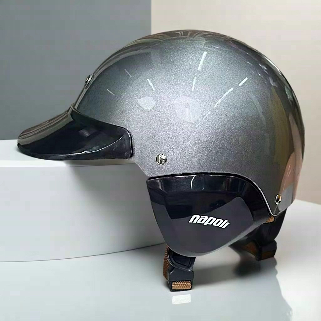 Mũ Bảo Hiểm Napoli Honda 3/4 CHÍNH HÃNG FREESHIP - Nón Bảo Hiểm Napoli N039 Honda Nhật