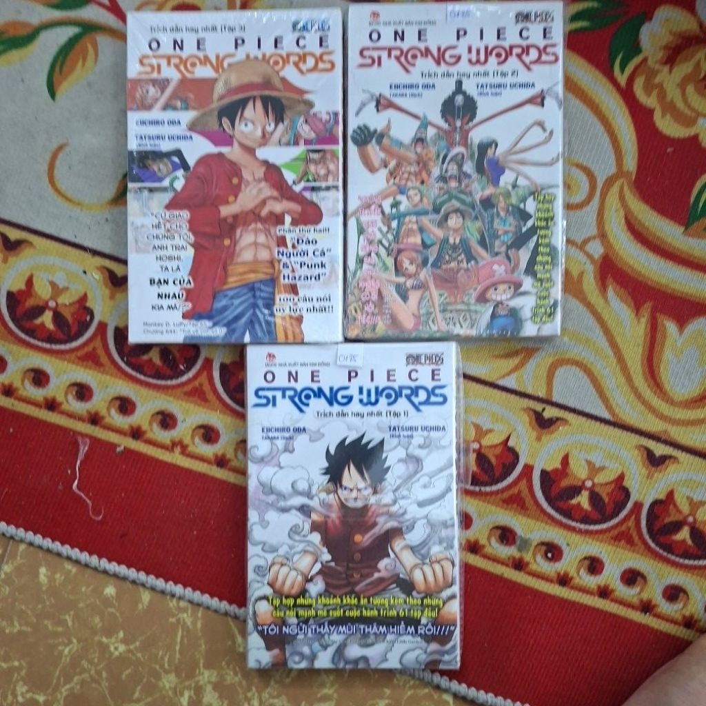 Truyện tranh - One Piece Strong Words - Combo tập 1 2 3 ( 3 tập )
