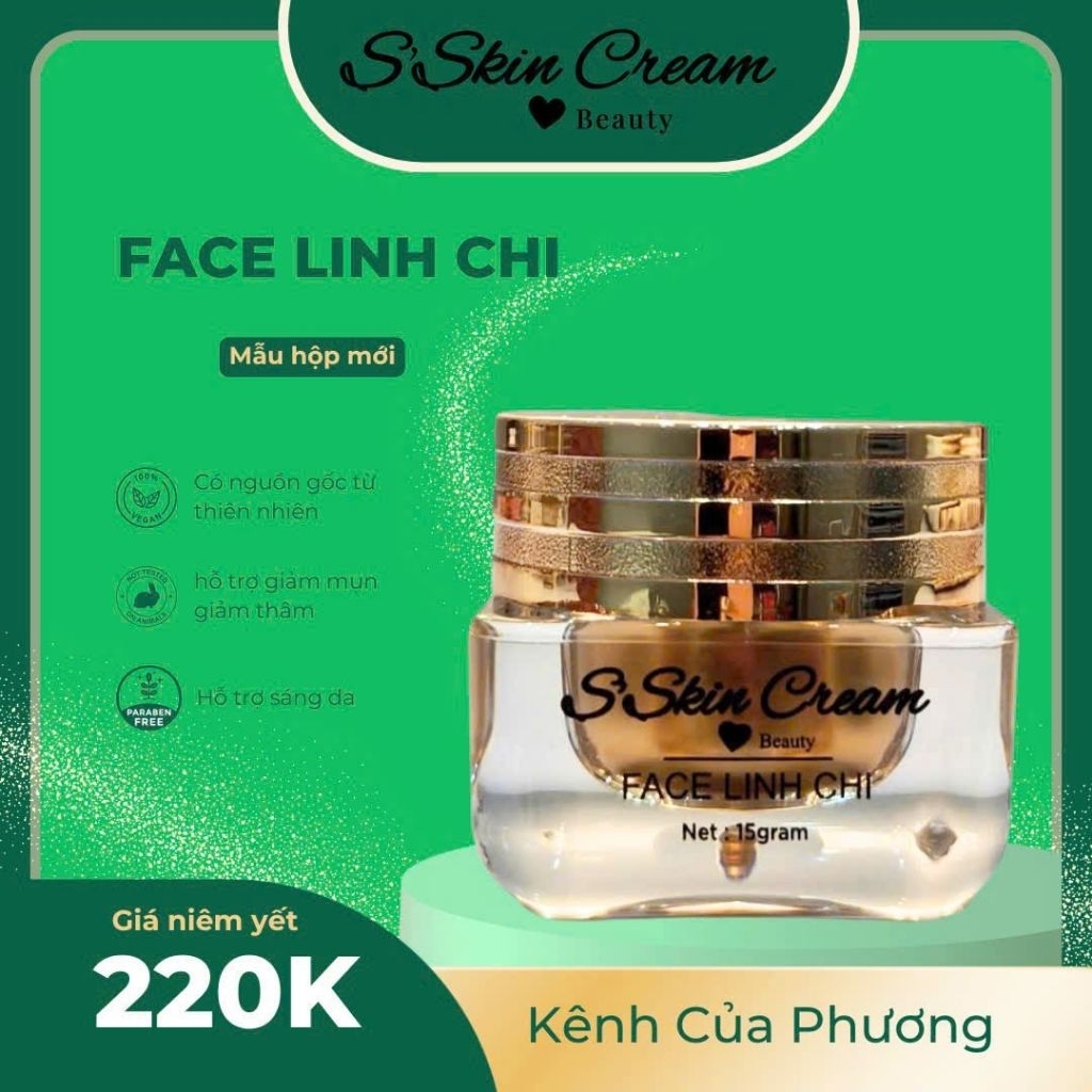 KEM LINH CHI  skincream ( mua trên video của shop)