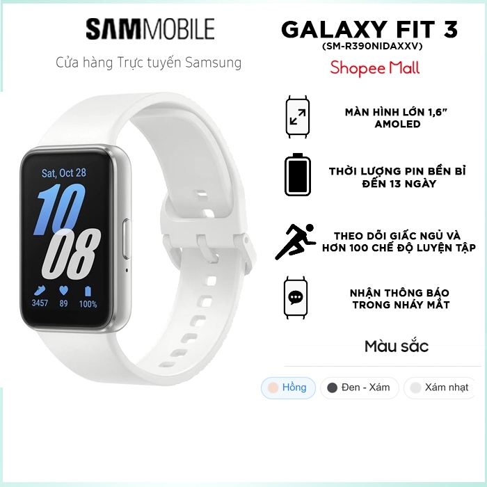Đồng hồ Samsung Galaxy Fit 3