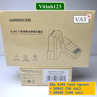 Đầu RJ45 Cat6 Ugreen 50962, Ugreen 60558, Ugreen 70316, Ugreen 50961