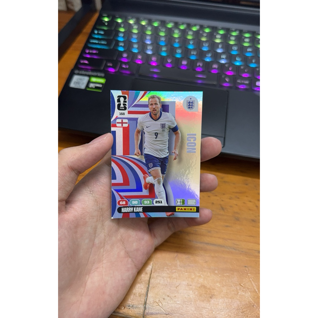 Thẻ Harry Kane Panini World Cup 2026