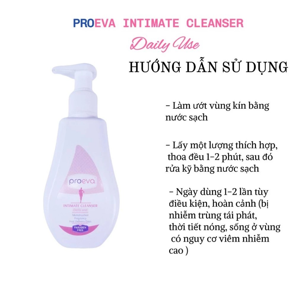 Proeva Dung dịch vệ sinh phụ nữ 125ml