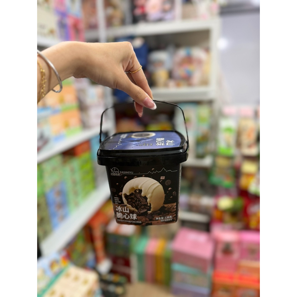 Xô socola bọc orreo