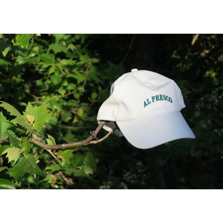 Mũ Lưỡi Trai Form Cong (Curved Cap) Chất Liệu Cotton Twill Cao Cấp – Thêu Chữ ALFRESCO Basic Unisex,