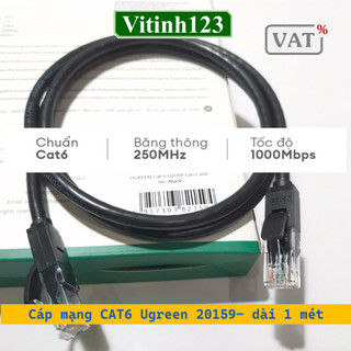 Dây mạng Cat6 Ugreen 20159, 20161, 20162, 20163, 20164,20165, 11203, 11204, 11205, 11207, 11206