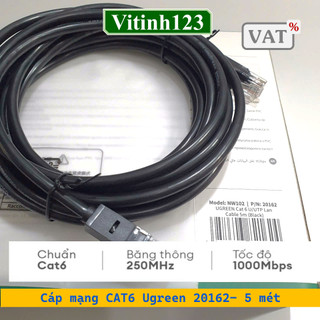 Dây mạng Cat6 Ugreen 20159, 20161, 20162, 20163, 20164,20165, 11203, 11204, 11205, 11207, 11206
