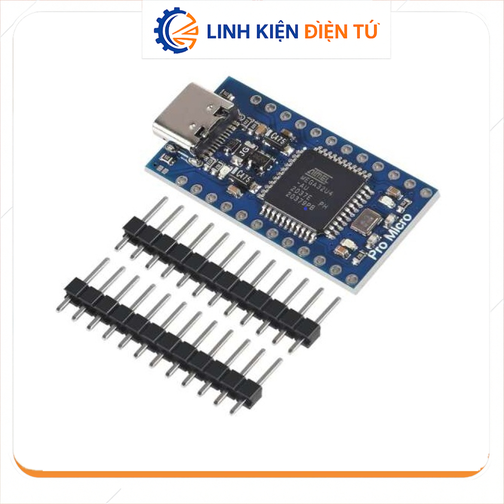 [Linh Kiện Điện Tử][125] Kit Ardunio Pro Type C Atmega32U4 5V 16Mhz