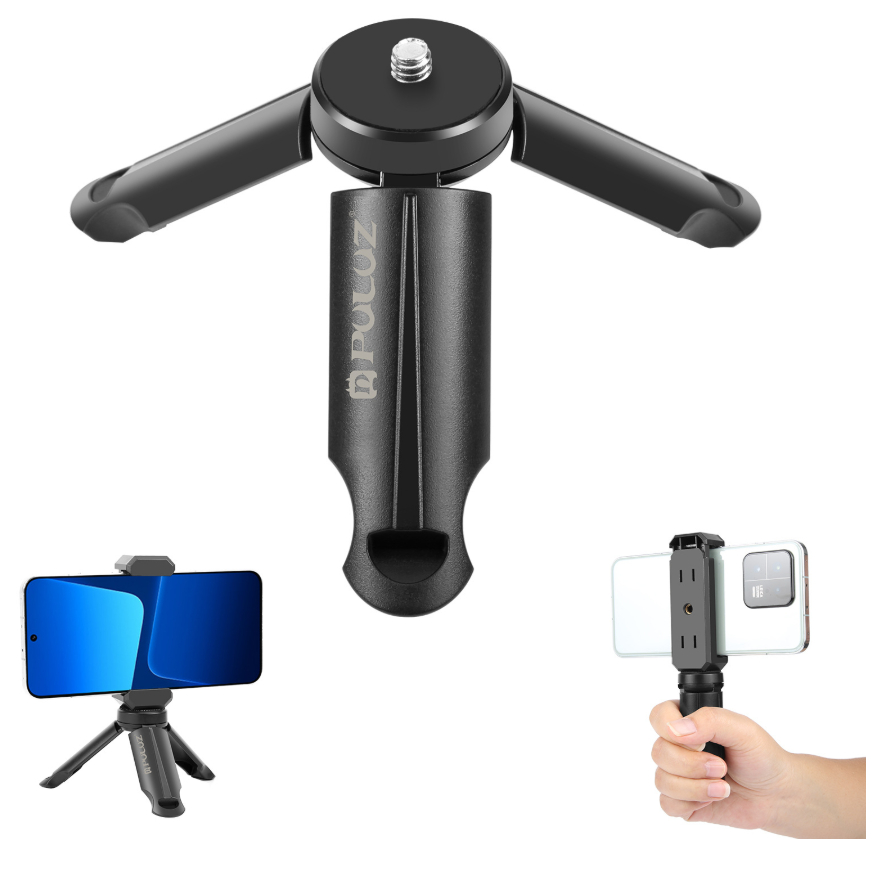 Chân đỡ tripod bằng nhựa dùng cho điện thoại, máy ảnh, pocket 3