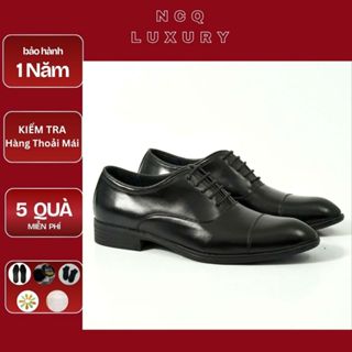 Giày tây nam công sở cao cấp da bò kiểu dáng oxford cổ điển - giày công sở