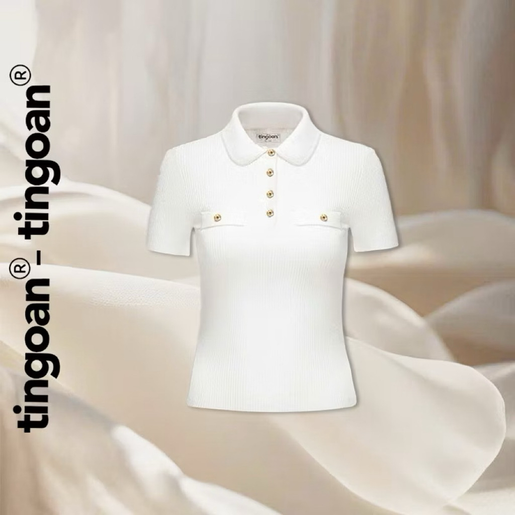 ÁO LEN TRẮNG CỔ POLO TI NGOAN | BigBuy360 - bigbuy360.vn