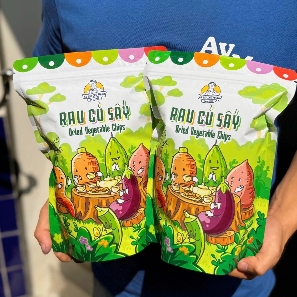 Rau Củ Đà Lạt Sấy - Ăn Vặt Chú Mạnh