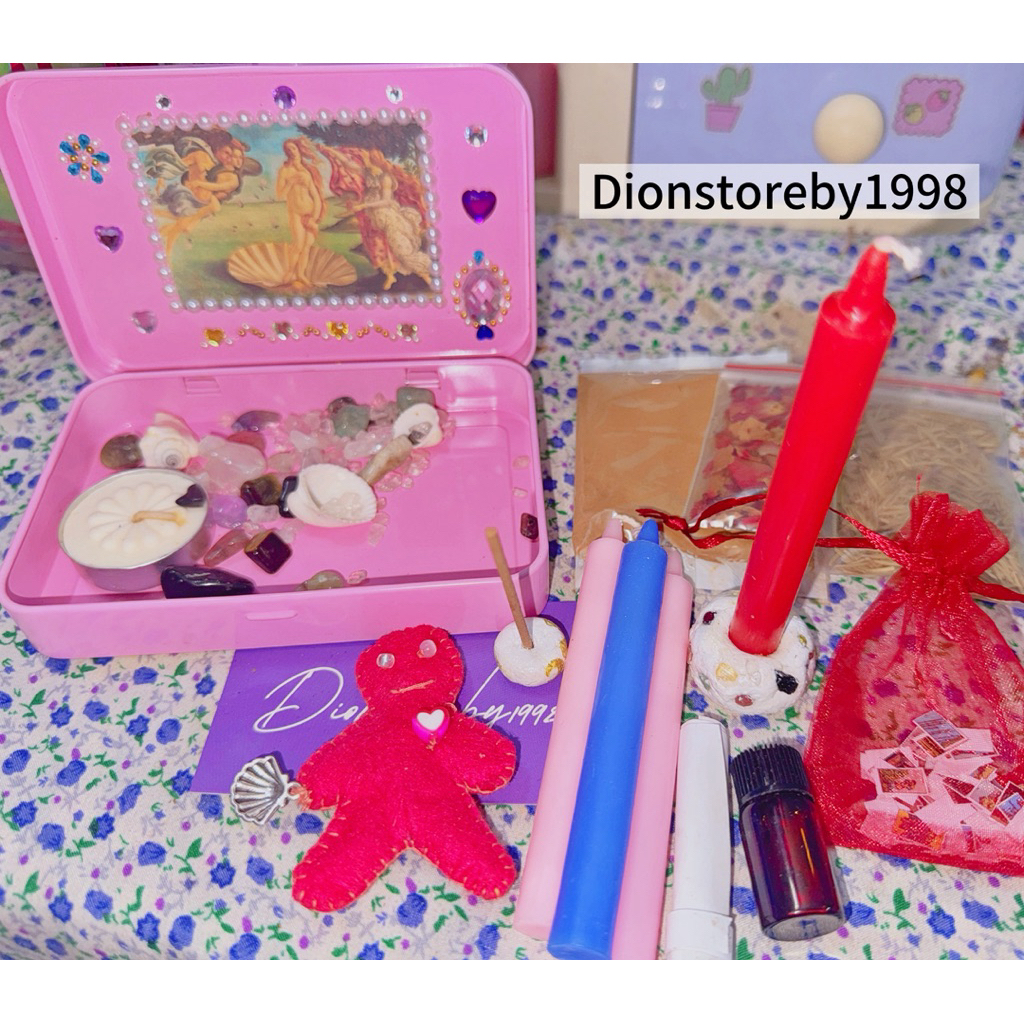 [Đặc biệt] Hộp thiếc Altar travel box witchcraft Aphrodite (sưu tầm )