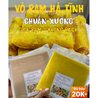 Vỏ Ram Hà Tĩnh 500g (90–100 lá) | Nem rán giòn rụm | Bánh đa nem chuẩn xưởng Làng Vân