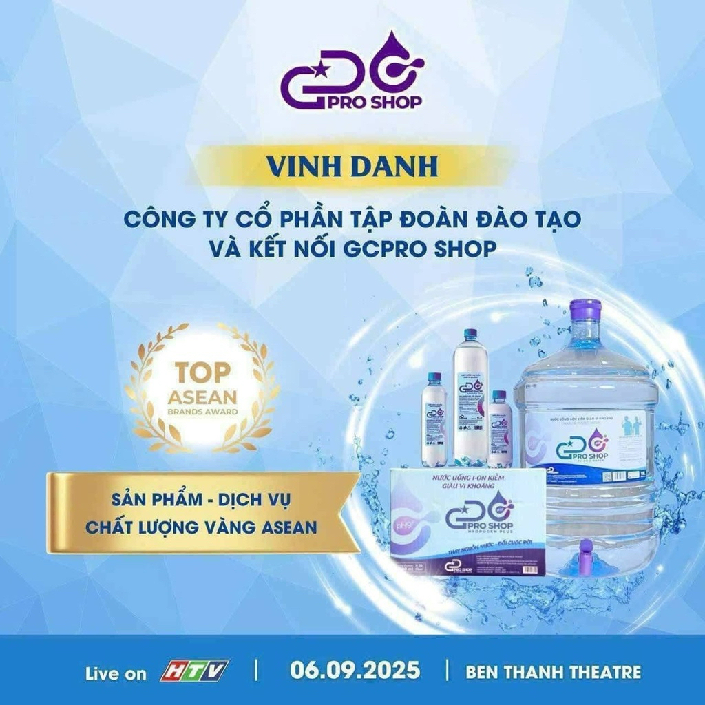 Nước uống ion kiềm GC PRO WATER