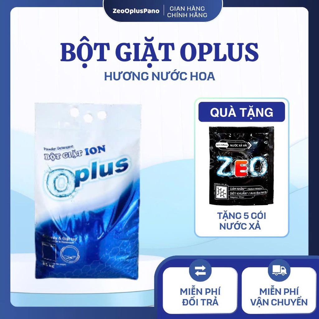 Bột Giặt Oplus Ion Hương Nước Hoa - Hàng Chính Hãng