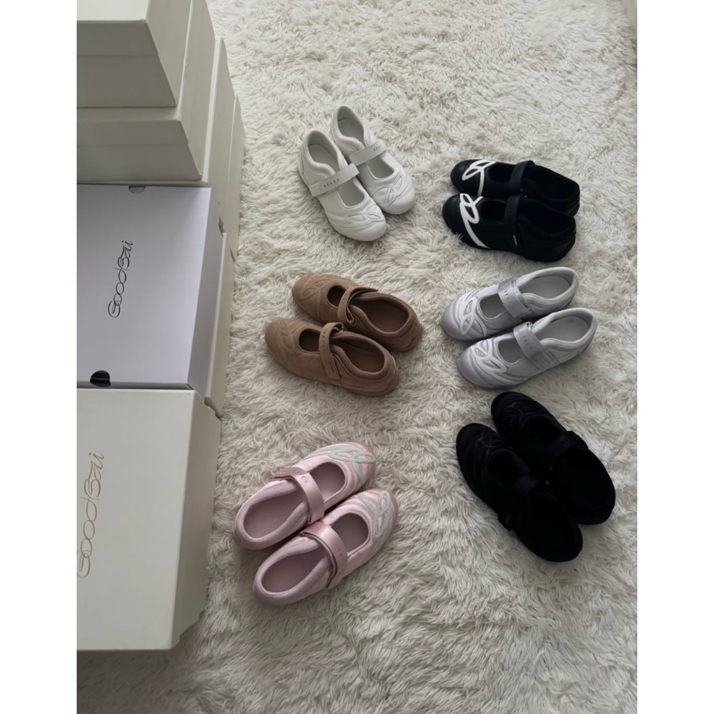 Giày GOODBAI Mary Jane Hybrid Soccer Ballet (fullbox) chính hãng