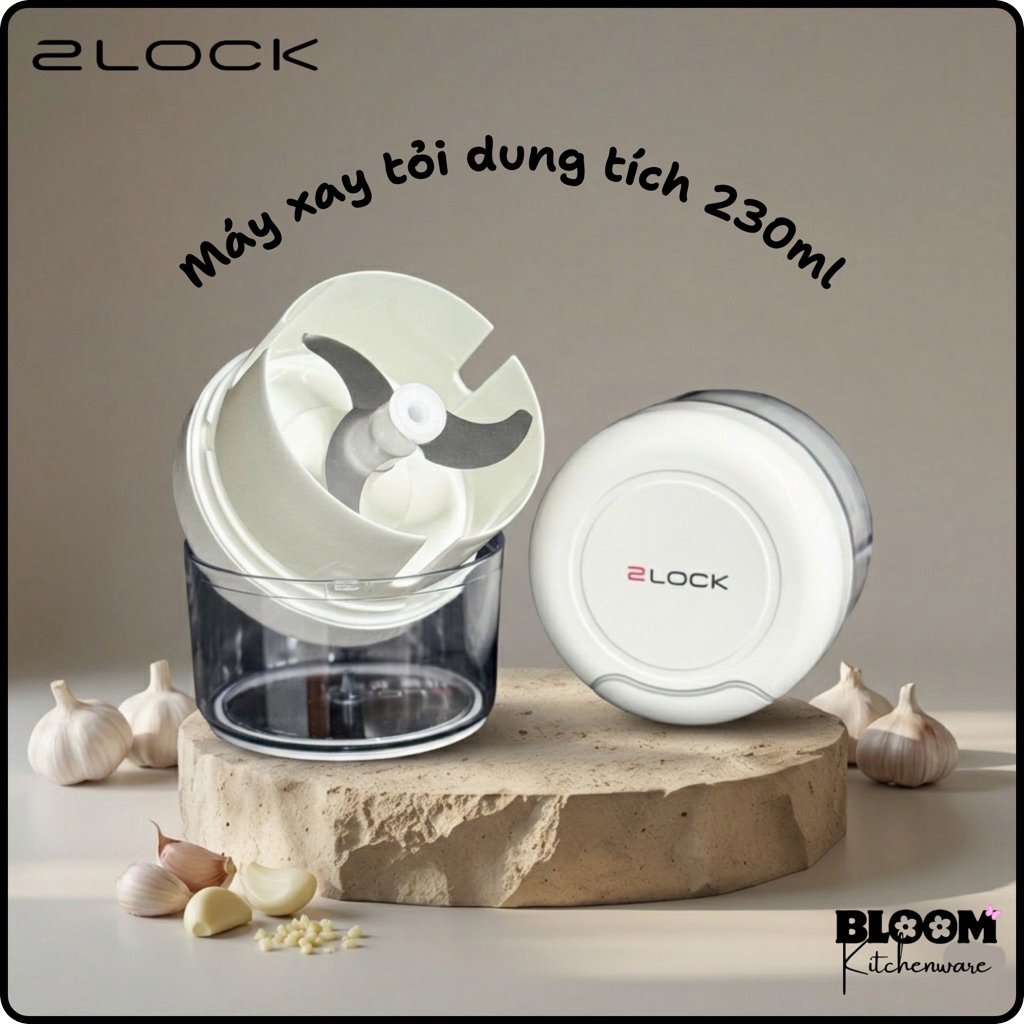 Máy xay tỏi 2LOCK dung tích 230ml