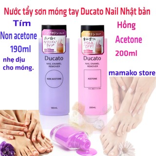 Nước tẩy sơn móng tay Ducato Nail Enamel Remover NA Nhật bản, debut 11.4.25