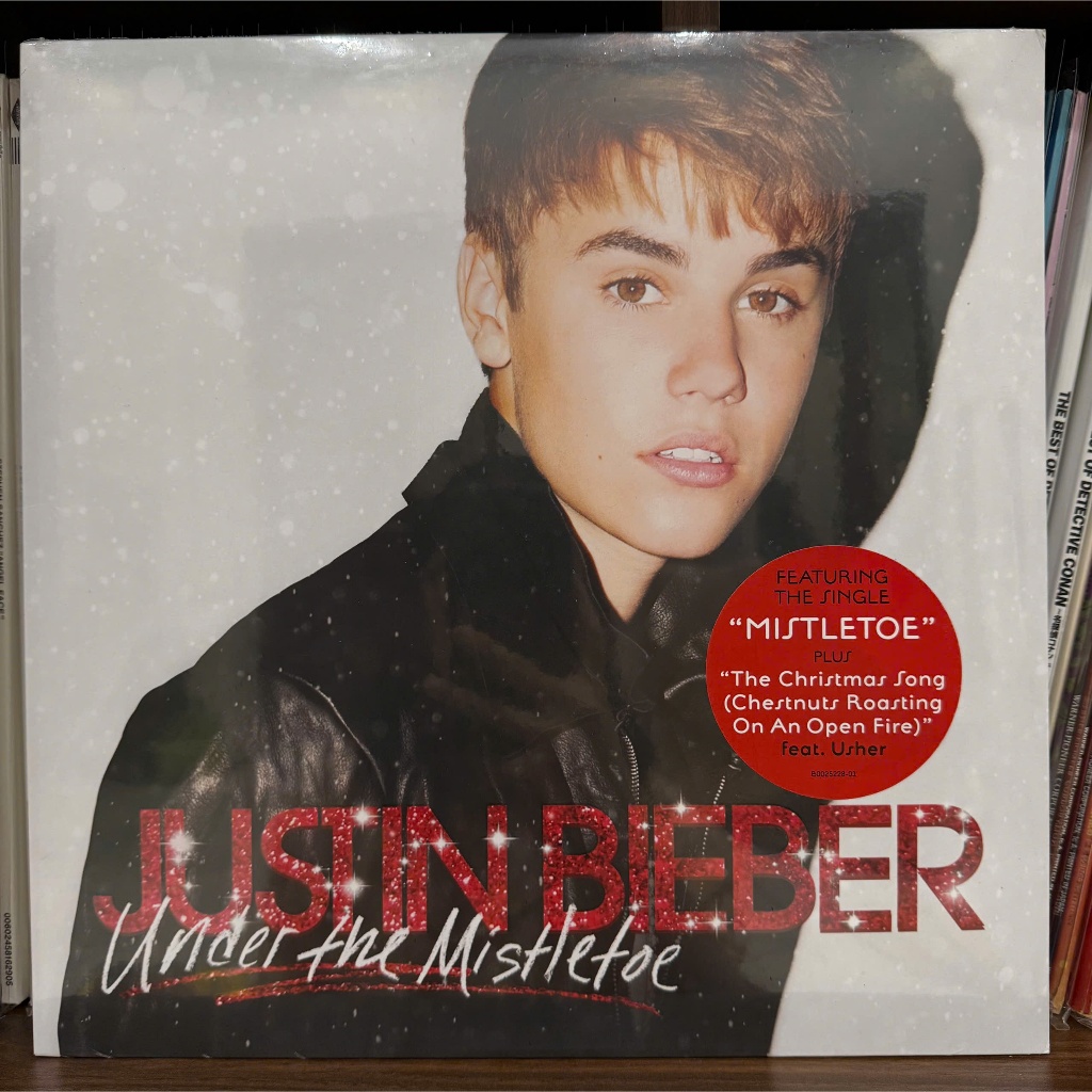 Đĩa than giáng sinh - JUSTIN BIEBER – Under The Mistletoe (Vinyl LP – Christmas Album) 🎄New