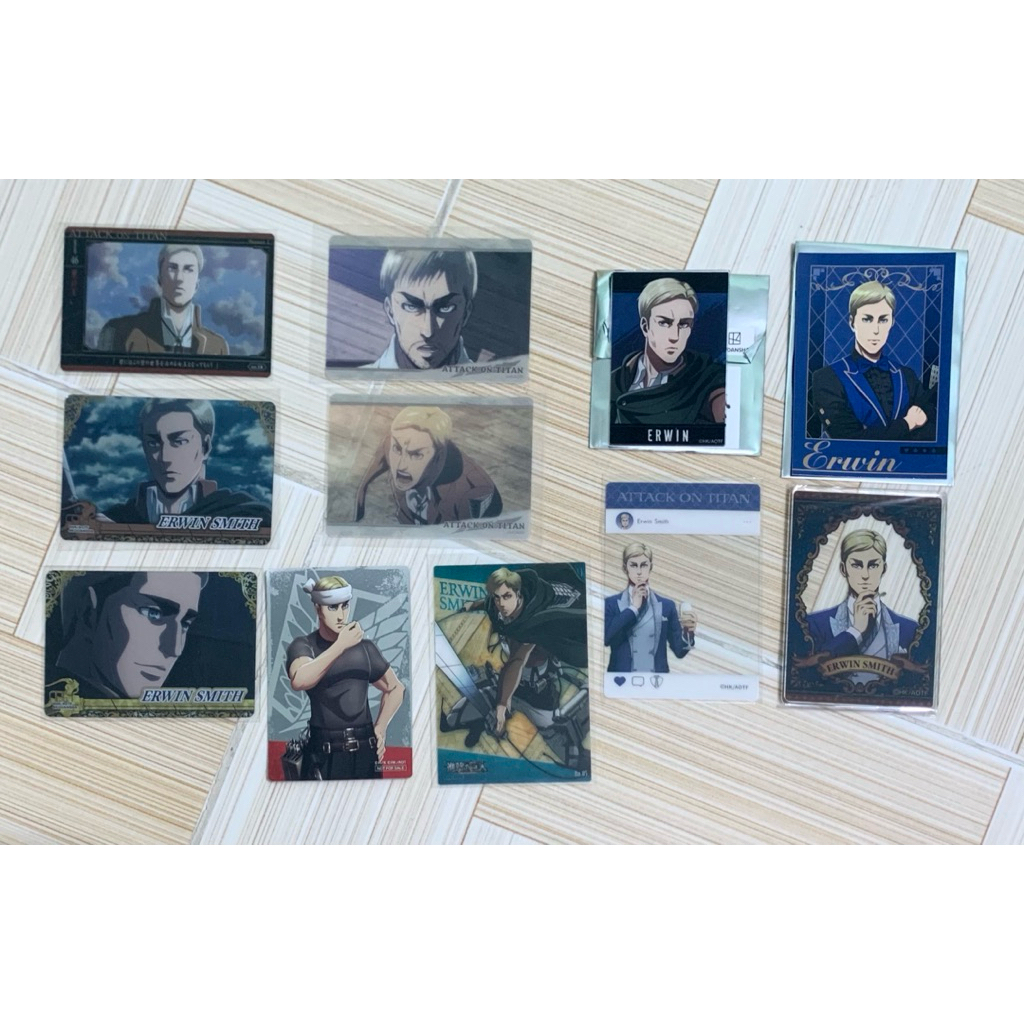 [AOT] CARD ERWIN SMITH  ATTACK ON TITAN