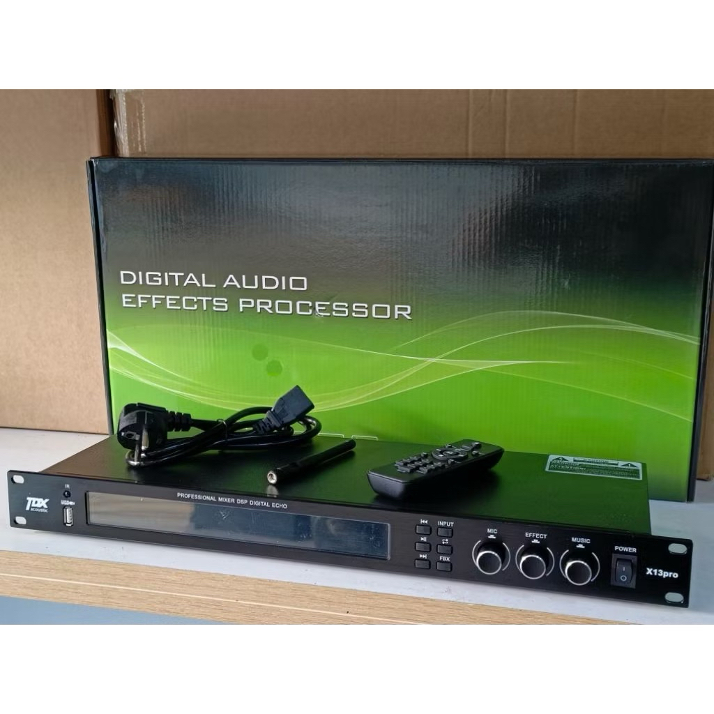 [ CHÍNH HÃNG ] Vang cơ lai số TDX Acoustic X13 PRO - Reverb, chống hú, âm thanh cao cấp Âm thanh Thu