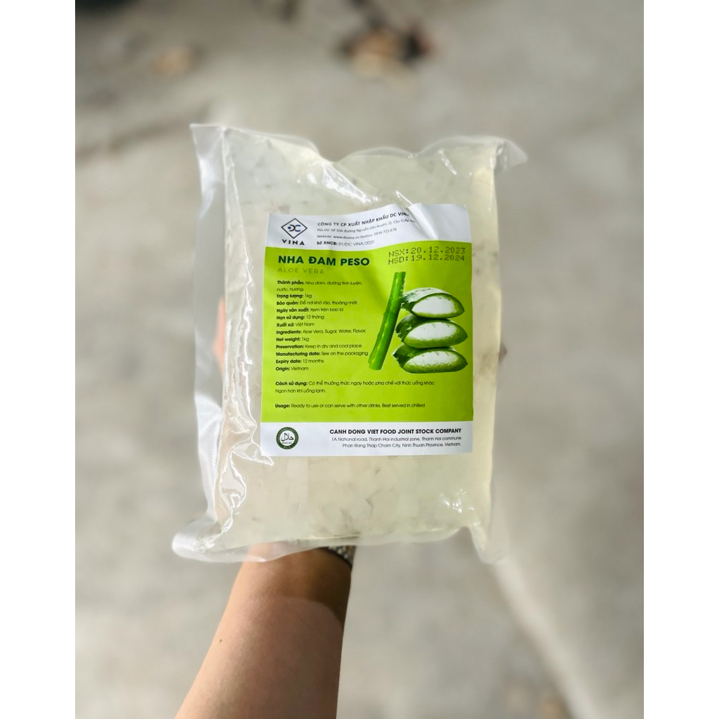 [Sỉ 5 - 10kg] Thạch Nha Đam Peso Chế Biến Sẵn, Giòn, Ngon Thanh Mát Từ Nha Đam Tươi