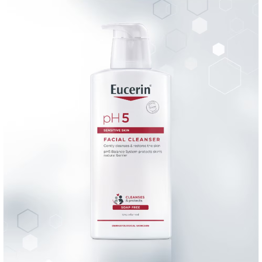 Sữa Rửa Mặt Eucerin Ph5 Sensitive Skin Facial Cleanser 400ml