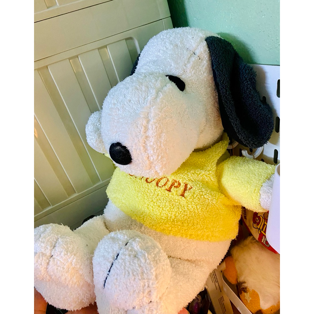 [2hand Nhật] gấu bông Woodstock và Snoopy chính hãng