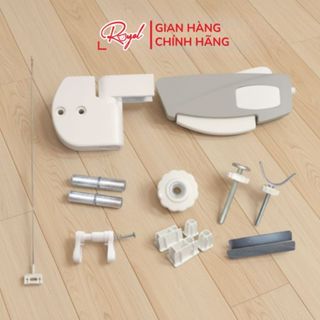 Phụ kiện thanh chắn cửa Royal Mẫu T chất liệu nhựa dễ dàng thay thế lắp đặt an toàn cho bé