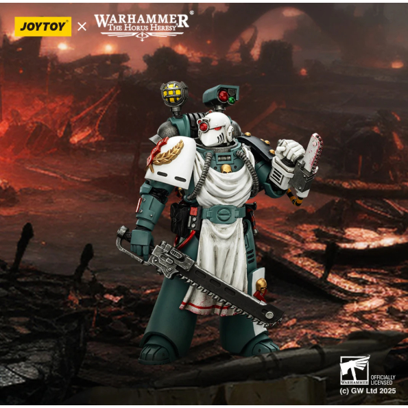Mô hình JOYTOY Warhammer The Horus Heresy Sons of Horus Legion Apothecary 1/18