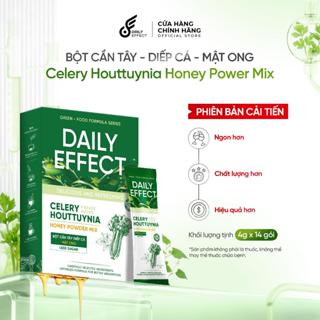[Bột Cần Tây Diếp Cá Mật Ong] DAILY EFFECT Celery Houttuynia Honey Power Mix (Hộp 14 Gói x 4g)