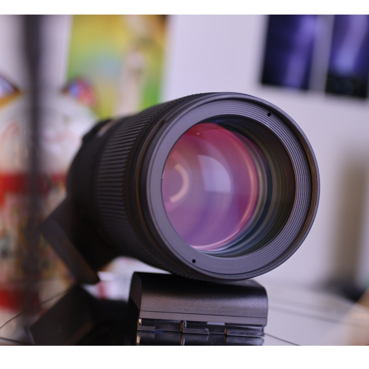 Ống kính Đỉnh cao Canon Sigma Prime Lens - SIGMA 180mm F3.5 APO MACRO DG HSM Canon ngàm ef (Lens 99,999%)) - Lens máy ảnh