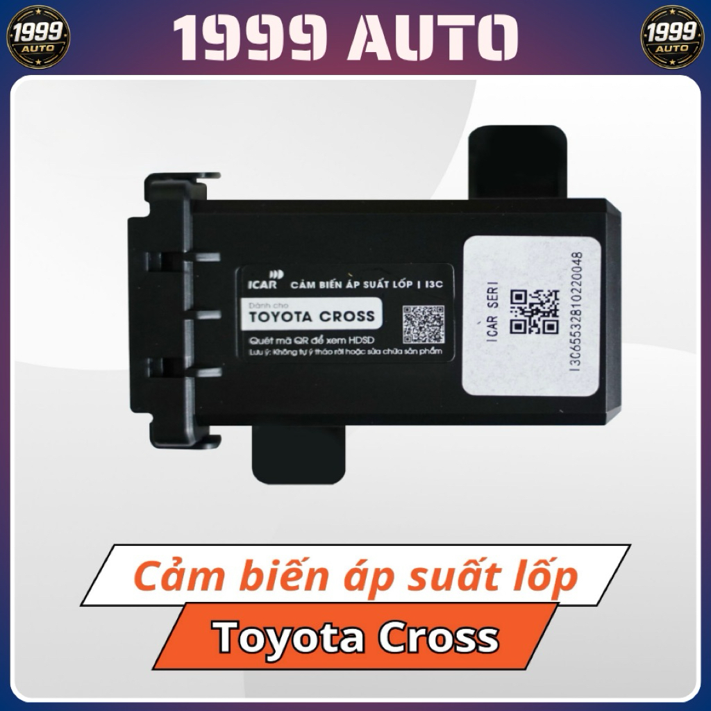 ICAR I3C - Bộ giải mã cảm biến áp suất lốp xe Toyota Croos và Altis Hev cắm giắc zin 100%