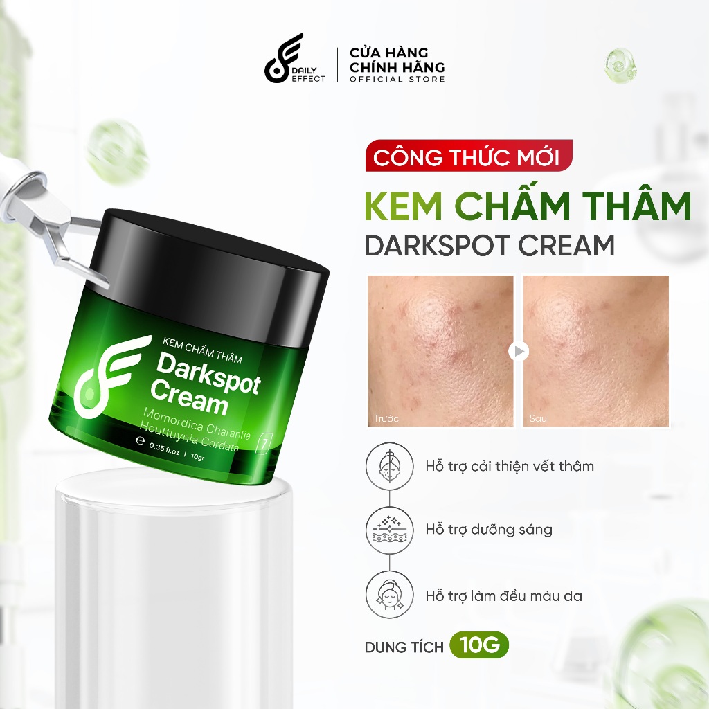 [Kem Giảm Thâm Sau Mụn] DAILY EFFECT Daily Dark Spot Cream (10g)
