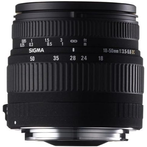 Lens canon crop ef mount Sigma 18-50mm f3.5-5.6 DC (Canon crop ef-s)