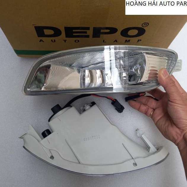 Đèn gầm Toyota Altis 2004, 2005, 2006. Đèn sương mù Altis 2 đầu vát. Hàng Depo cao cấp