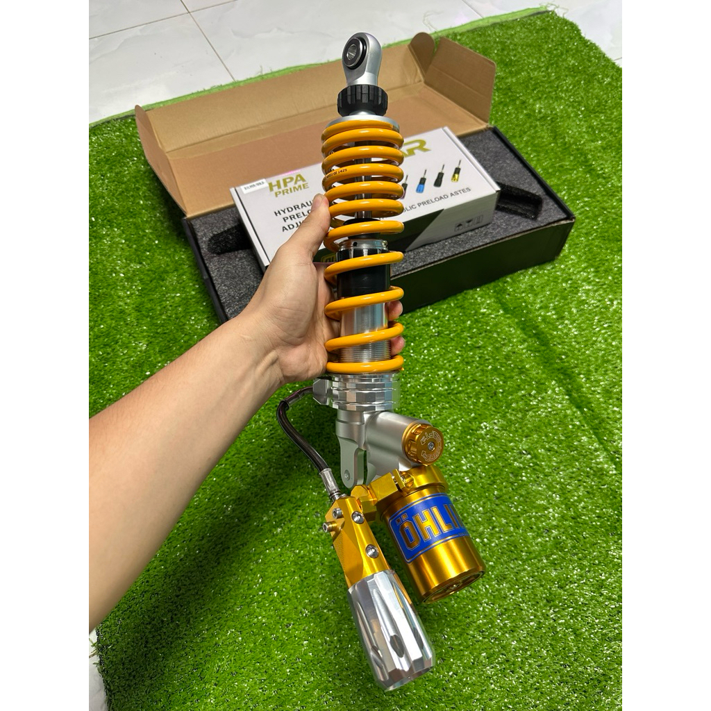 Ohlins 349 Custom kèm HPA AR chính hãng mod chân nhám siêu nét như real ( tặng kèm núm tăng chỉnh cn
