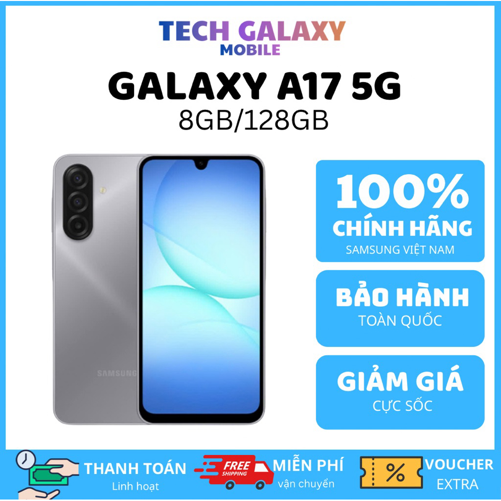 Điện thoại Samsung Galaxy A17 5G 128G