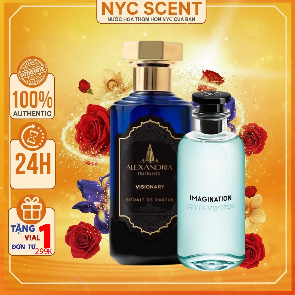 Nước hoa Unisex Alexandria Fragrances VISIONARY dupe LV IMAGINATION Quyến rũ - NYCSCENT