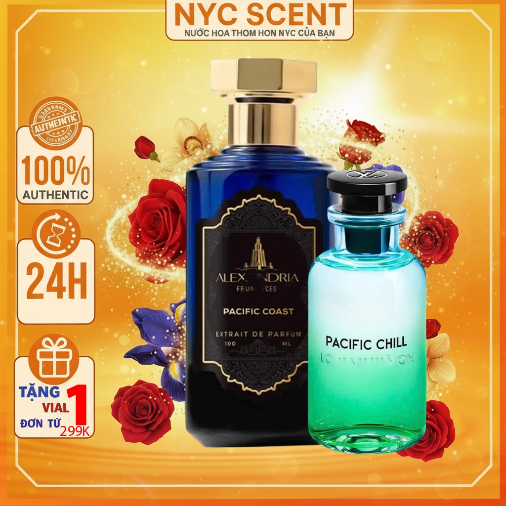 Nước Hoa Unisex Alexandria Fragrances Pacific Coast Dupe LV Pacific , Chill Dễ Chịu Tươi Mát - NYCSC