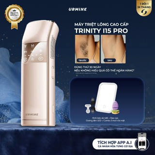 Máy triệt lông cao cấp tại nhà URMINE - Công nghệ ánh sáng kép × Làm lạnh cực sâu 2°C Kết nối App thông minh