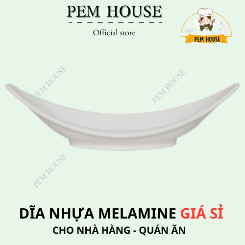 Dĩa Nhựa Thuyền Horeca Cao Cấp