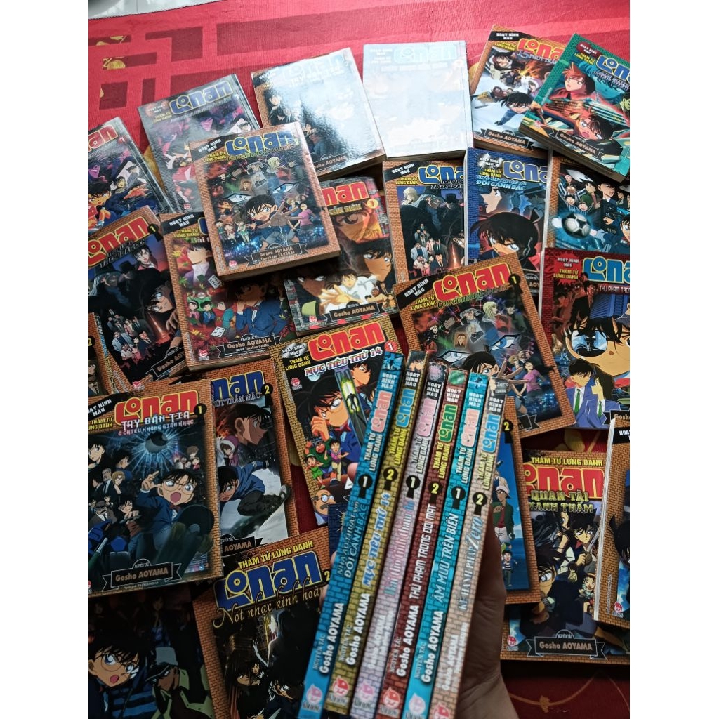 sổ tay CONAN ( movies ) màu