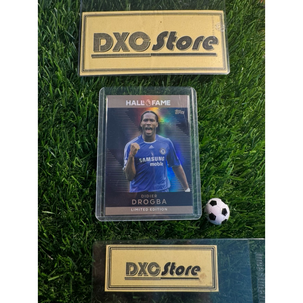[ CHÍNH HÃNG ] - HALL OF FAME - TOPPS PREMIER LEAGUE 2026 - DIDIER DROGBA (CHELSEA)