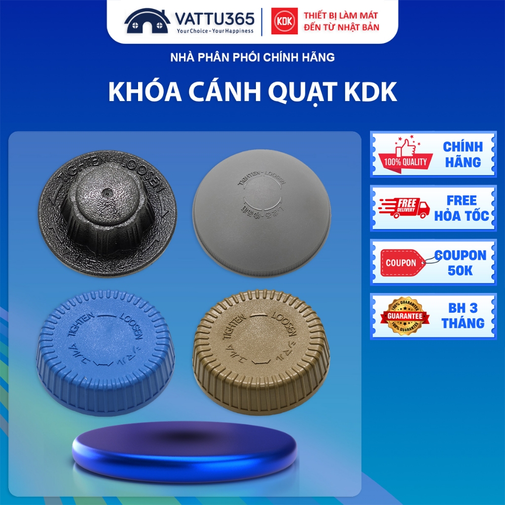 Chặn Cánh, Khóa Cánh Quạt KDK N30NH, P30KH, M40K, M40M, M40R, M40C, A40A Chính Hãng, SX Tại Malaysia