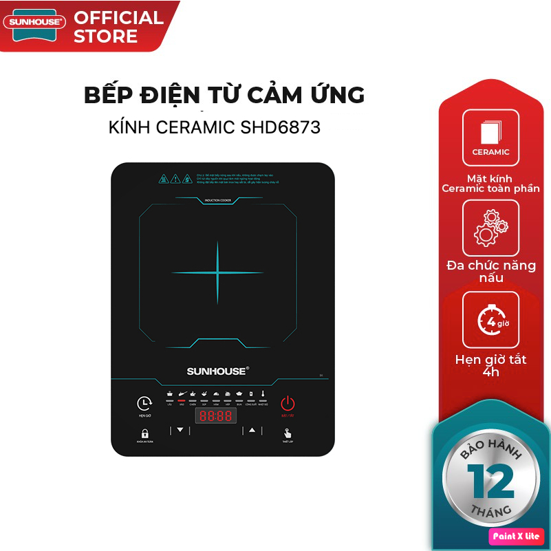 (Xả kho) BẾP TỪ ĐƠN SUNHOUSE SHD6873