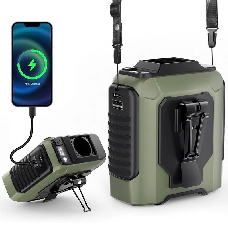 QUẠT ĐEO EO MINI CAO CẤP – HIGH SPEED WAIST FAN