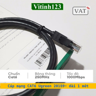 Dây mạng Cat6 Ugreen 20159, 20161, 20162, 20163, 20164,20165, 11203, 11204, 11205, 11207, 11206