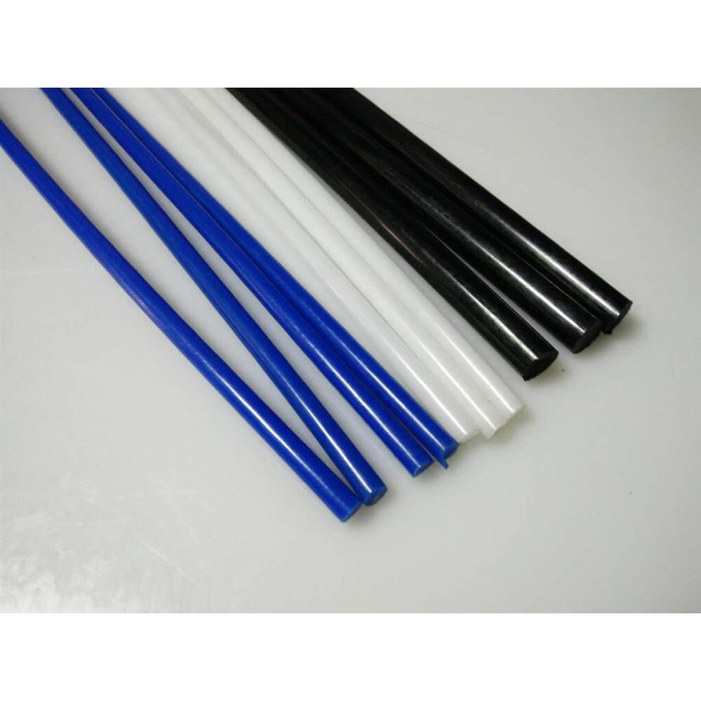 Nhựa pom trắng và đen đường kính: 6mm,8mm,10mm 12mm,15mm,20mm